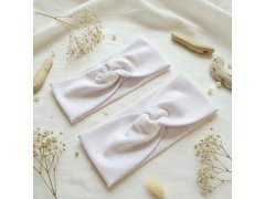 Set 2 čelenek - Maminka a&nbsp;dcera - bílá 9