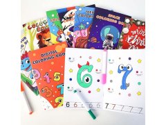 Set dětských omalovánek - 8 sešitů 8