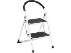 Skládací kovové schůdky 2 stupně 83 cm 10