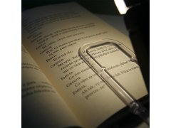 Skládací LED lampička na čtení s klipem 11