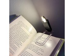 Skládací LED lampička na čtení s klipem 13