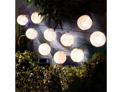 Solární LED řetěz - lampiony 8