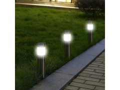 Solární zahradní LED světlo - sloupek 9