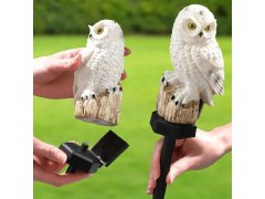 Solární zahradní osvětlení sova 5