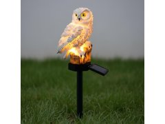 Solární zahradní osvětlení sova 8