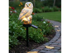Solární zahradní osvětlení sova 9