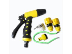 Spirálová zahradní hadice s&nbsp;pistolí 10 m 5