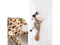 Spona na závěsy plyšová žirafa 3