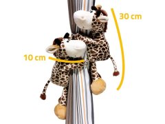 Spona na závěsy plyšová žirafa 4