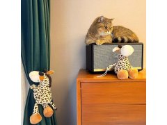 Spona na závěsy plyšová žirafa 5