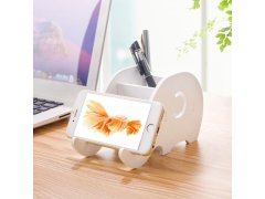 Stojánek na stůl, na tužky/mobil - slon 3