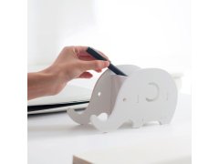 Stojánek na stůl, na tužky/mobil - slon 5