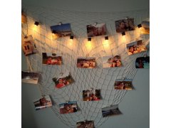 Světelný řetěz do interiéru 1,5 m - 10 žárovek 6