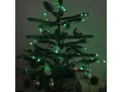 Světelný řetěz s&nbsp;dálkovým ovladačem, barevné/teplé/studené světlo, 5 m 9