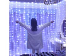 Světelný závěs na dálkové ovládání - studené světlo 2