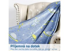 Svítící deka - vesmír 2