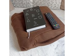 Televizní deka s&nbsp;rukávy - hnědá 6