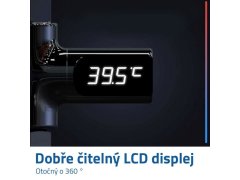 Teploměr na sprchu s LCD displejem 3