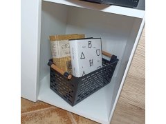Úložný box s úchytkami - černý 10