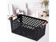 Úložný box s úchytkami - černý 9