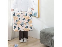 Úložný koš na textil se stahovací šňůrkou - listy 2