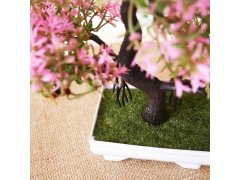 Umělá bonsai - růžová 5