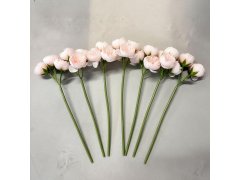 Umělá kytice - pivoňka, 9 stonků 3