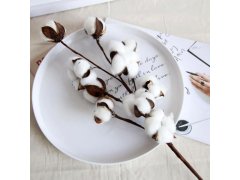 Umělá větvička bavlníku 50 cm 10