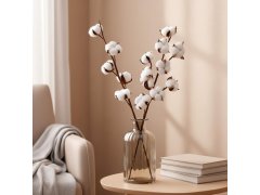 Umělá větvička bavlníku 50 cm 11