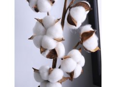 Umělá větvička bavlníku 50 cm 3