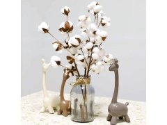 Umělá větvička bavlníku 50 cm 6