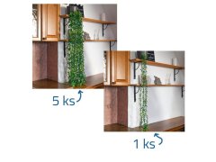 Umělá závěsná rostlina 124 cm 4