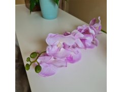 Umělé květiny orchidej - světle fialová 2
