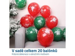 Vánoční balónky 3