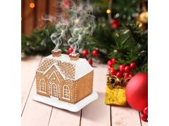 Vánoční dekorace - chaloupka + 2 františky 4