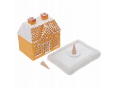 Vánoční dekorace - chaloupka + 2 františky 7