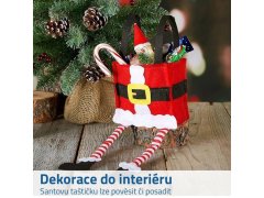 Vánoční dekorativní dárková taška - Santa 3