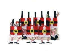Vánoční dekorativní dárková taška - Santa 8