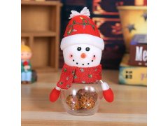 Vánoční dóza na sladkosti - sněhulák 6