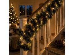 Vánoční LED svítící girlanda - 5,7 m 3