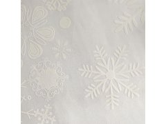 Vánoční nálepka na okno - věnec 8