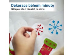 Vánoční nálepky na okno - Santa Claus 2