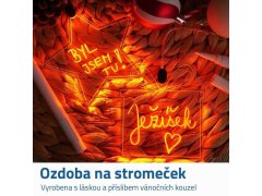 Vánoční ozdoba k dokreslení - hvězda 3