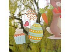 Velká sada velikonočních samolepek na okno 9 archů 10