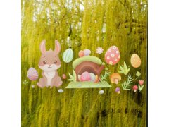 Velká sada velikonočních samolepek na okno 9 archů 2