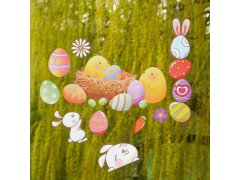 Velká sada velikonočních samolepek na okno 9 archů 5