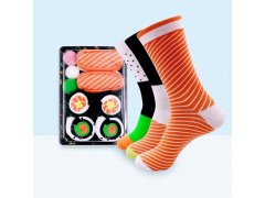 Veselé ponožky - set sushi 8