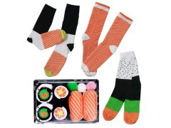Veselé ponožky - set sushi 9