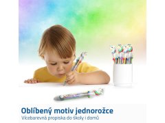 Vícebarevná propiska - jednorožec 3