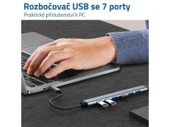 Víceportový adaptér USB-C 7 v 1 3